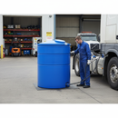 Dark Slate Gray Premium Slimline Cylindrical 3000 Litre Bunded Adblue Tank