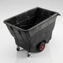 800 Litre Polyethylene Tilt Truck with Steering Handle (view 2)