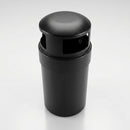 84 Litre Circular Closed Top Litter Bin (view 2)