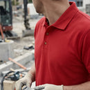 Classic Cotton-Polyester Polo Shirt - Regular Fit - Red