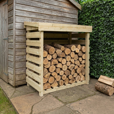 Log Store - Express Design for Efficient Wood Storage