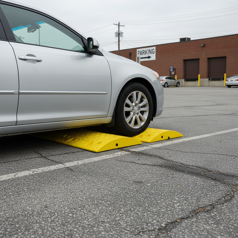 Light Slate Gray Premium Yellow Speed Bump Complete Kit - 50mm & 75mm Options