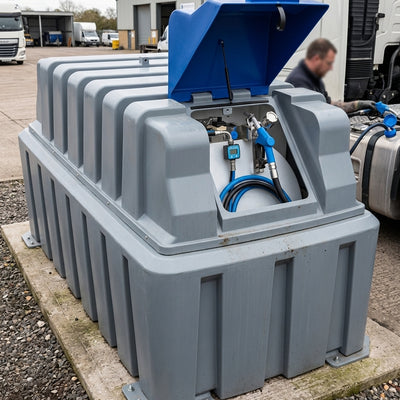 2500 Litre Bunded AdBlue Dispensing Tank with Pump & Hose