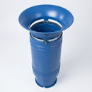 60 Litre Open Top Steel Litter Bin with Locking Bucket (view 2)