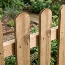 4" x 3/4" Rounded Top Pickets