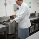 Gray Premium Waterproof Clear PVC Apron 48" x 36" Pack of 10