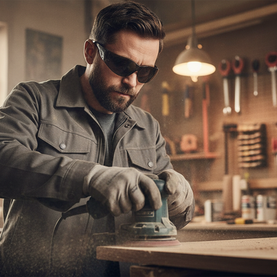 Premium Everyday Anti Scratch Safety Spectacles - Smoke - Pack of 10