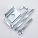 Galvanised Adjustable Gate Kit for 3" Thick Timber Gates (view 2)