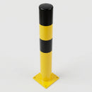273 x 1200mm Heavy Duty Steel Bollard Yellow and Black (view 2)
