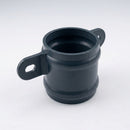 Traditional Downpipe Spare Socket Eared 76mm Diameter — RAL 7016