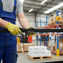 Rosy Brown Premium 10mm Bullnose End Cap - 40mm Aluminium Worktop Edging