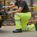 Dim Gray High-Visibility Poly Cotton Trousers - Durable and Comfortable