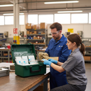 Dark Slate Gray 20 Person Premium First Aid Kit for Workplace Safety