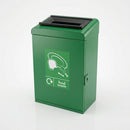 60 Litre Galvanised Steel Food Waste Bin (view 2)