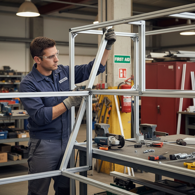 Premium Aluminium Square Tube 23.5 x 1.5mm x 1m - Corrosion Resistant