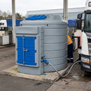 10,000 litre bunded AdBlue storage tank with lockable cabinet