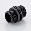 3/4" BSP Symmetrical Nipple, 22mm Thread Length, Polypropylene (view 2)