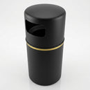 90 Litre Hooded Top Litter Bin Recycled Polyethylene (view 2)
