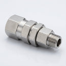 1/4" BSP Swivel Coupling – 350 Bar Stainless Steel Connector (view 2)