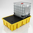 Double IBC Bund 1150L Sump 4-Way Forklift Access Pallet (view 2)