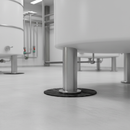 Dark Gray Premium Adhesive Cylinder Pads - Bitumen Glue Mats for Easy Installation