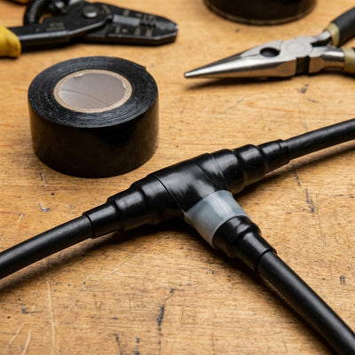 25mm Black Self Amalgamating Silicone Tape - 3m