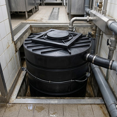 1800 Litre Grease Separator Tank – HDPE Roto-Moulded