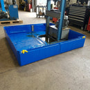 300 Litre Portable Spill Bund with Level Gauge – 1.7m Square