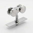 4 Wheel Hanger with Fixing Plate for Timber Gates (view 2)