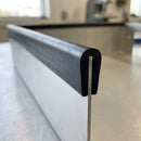 U-Profile Rubber Edge Protector 8x4.4mm for 1-2mm Panels - 50m EPDM (view 2)