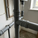 Traditional Aluminium Downpipe Branch 76mm Diameter