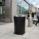 80 Litre blast resistant litter bin, 7-star rated