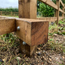 10ft Blunt Larch Square Post (Treated)