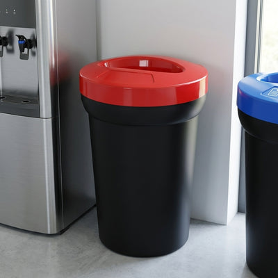 95 Litre Open Top Recycling Bin D-Shaped