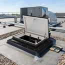 Manual Rectangular Access Hatch 300mm Upstand