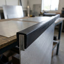 Square Rubber Edge Protector 24x17mm for 11mm Panels - 30m EPDM