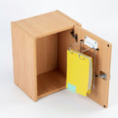 Wooden Bedside Medication Cabinet with Blister Pack Hooks – 1 Frame (view 2)