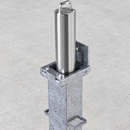 Stainless Steel Telescopic Vehicle Post with External Lock - 745mm