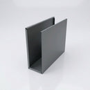 V Return Aluminium Fascia Board Gable Box Ends — RAL 7037