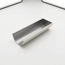 Aluminium Gutter Sample - Standard Profile — RAL 9010