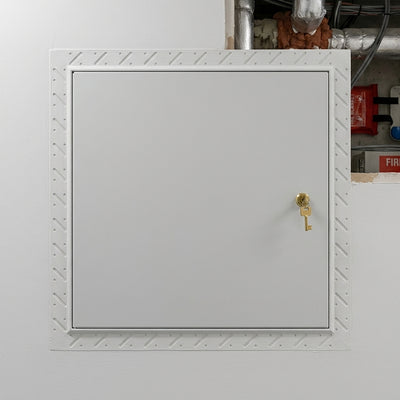 2hr Fire Rated Metal Access Panel 600x600mm Beaded Frame