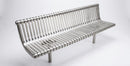 1820mm stainless steel bench seat – 304/316 grade (view 2)