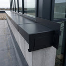 Aluminium Coping Stop End Upstand – Secret Fix