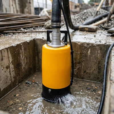 2" Submersible Contractor Pump, 290 L/min, 230V/110V