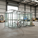 Light Slate Gray Premium Multi-Use Shelter with Clear PETG Cladding 1m - 5m
