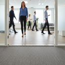 Gray Premium Carpet Cover Flooring Profile - 900mm Silver Finish