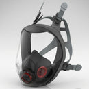 Full Face Protective Mask with Clear Panoramic Visor, Small/Medium/Large (view 2)