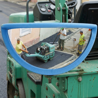 288 x 53 x 148mm plant machinery safety mirror convex