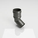 Traditional Aluminium Downpipe Bends 63mm Dia 92.5° 112.5° — RAL 7022 / 112.5 Degrees