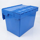 Heavy Duty Polypropylene Euro Container 75L with Hinged Lid – 600×400×440mm (view 2)
